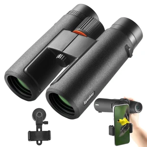 8x42 HD Wide-View Binoculars for Adults with Low Light Night Vision Ultra-Bright Waterproof Binoculars with Smartphone Adapter for Hunting, Bird Watching, Stargazing & Outdoor Travel 8x42 HD Wide-View Binoculars for Adults with Low Light Night Vision Ultra-Bright Waterproof Binoculars with Smartphone Adapter for Hunting, Bird Watching, Stargazing & Outdoor Travel