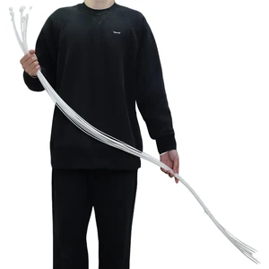 Extra Long Zip Ties Heavy Duty Outdoor, Premium Black 60 inch Large Zip Ties with 200 Pounds Tensile Strength, Ideal for Commercial, Residential, Outdoor Applications, 12 PCS (White, 60''(Wide-0.35)) Extra Long Zip Ties Heavy Duty Outdoor, Premium Black 60 inch Large Zip Ties with 200 Pounds Tensile Strength, Ideal for Commercial, Residential, Outdoor Applications, 12 PCS (White, 60''(Wide-0.35))