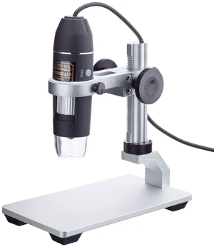 10X-200X 2MP Handheld USB Digital Microscope with LED Illumination and Metal Stand 10X-200X 2MP Handheld USB Digital Microscope with LED Illumination and Metal Stand
