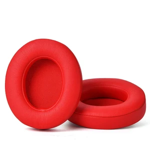 Professional Replacement Ear Pads for Beats Studio 2 and Studio 3 B0500, B0501 / Soft Protein Leather/Noise Isolation Memory Foam/Does NOT Fit Beats Solo (Red) Professional Replacement Ear Pads for Beats Studio 2 and Studio 3 B0500, B0501 / Soft Protein Leather/Noise Isolation Memory Foam/Does NOT Fit Beats Solo (Red)