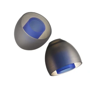CP155 for Wide and Long IEM Nozzle - L - Patented Silicone Eartips for Replacement (2 Pairs) (for Nozzle Diameter from 6-7mm) CP155 for Wide and Long IEM Nozzle - L - Patented Silicone Eartips for Replacement (2 Pairs) (for Nozzle Diameter from 6-7mm)