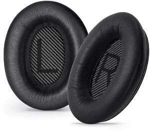 Leather Ear-Pads Cushions for Bose QuietComfort QC-35 QC-35-ii QC-25 QC-15 QC-2 Headphones, Lambskin Replacement Ear Covers for Ae2/Ae2i/Ae2W SoundLink SoundTrue Around-Ear Headsets(Black) Leather Ear-Pads Cushions for Bose QuietComfort QC-35 QC-35-ii QC-25 QC-15 QC-2 Headphones, Lambskin Replacement Ear Covers for Ae2/Ae2i/Ae2W SoundLink SoundTrue Around-Ear Headsets(Black)