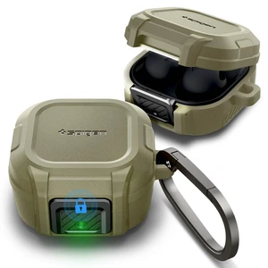 Lock Fit for Galaxy Buds Core, Buds FE, Buds 2 Pro & Buds Live Secure Locking Clip, TPU & PC Dual-Layer, Drop Protection, Included Carabiner - Vintage Khaki Lock Fit for Galaxy Buds Core, Buds FE, Buds 2 Pro & Buds Live Secure Locking Clip, TPU & PC Dual-Layer, Drop Protection, Included Carabiner - Vintage Khaki