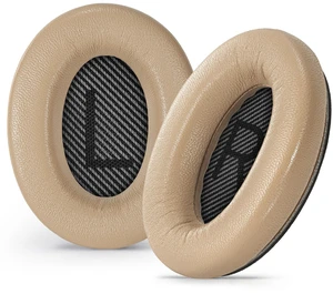 Leather Ear-Pads Cushions for Bose QuietComfort QC-35 QC-35-ii QC-25 QC-15 QC-2 Headphones, Lambskin Replacement Ear Covers for Ae2/Ae2i/Ae2W SoundLink SoundTrue Around-Ear Headsets(Beige) Leather Ear-Pads Cushions for Bose QuietComfort QC-35 QC-35-ii QC-25 QC-15 QC-2 Headphones, Lambskin Replacement Ear Covers for Ae2/Ae2i/Ae2W SoundLink SoundTrue Around-Ear Headsets(Beige)