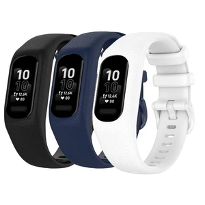 Watch Band compatible with Garmin vivosmart 5/smart 5,Adjustable Silicone Sports Wristband Replacement Band Watch Band compatible with Garmin vivosmart 5/smart 5,Adjustable Silicone Sports Wristband Replacement Band
