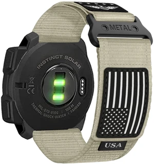 Nylon Bands Stars-Stripes Flag Design for Garmin Instinct 3/2 Breathable Wristband for Garmin Instinct 2 Solar/Instinct 3 45mm/Instinct/Instinct Tactical/E 45mm/Tide/Esports Nylon Bands Stars-Stripes Flag Design for Garmin Instinct 3/2 Breathable Wristband for Garmin Instinct 2 Solar/Instinct 3 45mm/Instinct/Instinct Tactical/E 45mm/Tide/Esports
