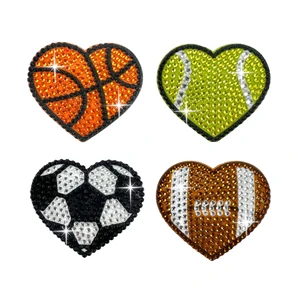® Rhinestone Stickers - Sporty Sticker Pack, 2 x 2 Each Unique Sparkly Cut-to-Shape for Collecting, Trading, Decorating Laptops, Phone Cases, Scrapbooks ® Rhinestone Stickers - Sporty Sticker Pack, 2 x 2 Each Unique Sparkly Cut-to-Shape for Collecting, Trading, Decorating Laptops, Phone Cases, Scrapbooks