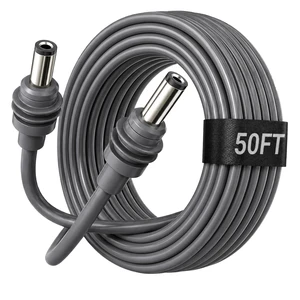 Starlink Mini Power Cable 50FT/15M, DC5521 Male to Male DC to DC Replacement Cord, 18AWG Waterproof Mating Power Cable for Starlink Mini RV, Camping, Van, Off-Grid Outdoor Setup Starlink Mini Power Cable 50FT/15M, DC5521 Male to Male DC to DC Replacement Cord, 18AWG Waterproof Mating Power Cable for Starlink Mini RV, Camping, Van, Off-Grid Outdoor Setup