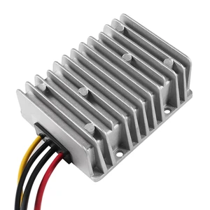 DC Voltage Reducer Converter DC 8V-40V to 13.8V 10A 138W Reducer Power Converter Waterproof Regulator Module Transformer for Golf Cart Club Car DC Voltage Reducer Converter DC 8V-40V to 13.8V 10A 138W Reducer Power Converter Waterproof Regulator Module Transformer for Golf Cart Club Car
