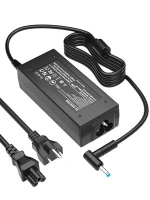 45W Charger for HP Model 15 Laptop: 15-dy 15-fd Power Cord Replacement Revive your HP 15 instantly! Snug 4.5mm blue tip guarantees no loose connections. Safely power up & get back to business 45W Charger for HP Model 15 Laptop: 15-dy 15-fd Power Cord Replacement Revive your HP 15 instantly! Snug 4.5mm blue tip guarantees no loose connections. Safely power up & get back to business