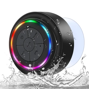 Mini Bluetooth Shower Speaker with Suction Cup Wireless, IP67 Waterproof, Floating, Ideal Gifts for Men Women Kids Mini Bluetooth Shower Speaker with Suction Cup Wireless, IP67 Waterproof, Floating, Ideal Gifts for Men Women Kids