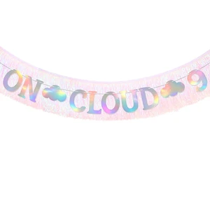 2Pcs On Cloud 9 Birthday Decorations for Girls - Cloud 9th Birthday Party Banner, Bachelorette Party Decorations, Iridescent Foil Fringe Curtain Backdrop 2Pcs On Cloud 9 Birthday Decorations for Girls - Cloud 9th Birthday Party Banner, Bachelorette Party Decorations, Iridescent Foil Fringe Curtain Backdrop