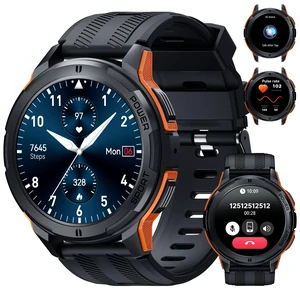 Smart Watch for Men, 1.43" AMOLED Display Smartwatch with Bluetooth Call 1ATM Water-Resistant Fitness Tracker with Heart Rate SpO2 Sleep Monitor, 100+ Sport Modes for Android iOS Smart Watch for Men, 1.43" AMOLED Display Smartwatch with Bluetooth Call 1ATM Water-Resistant Fitness Tracker with Heart Rate SpO2 Sleep Monitor, 100+ Sport Modes for Android iOS