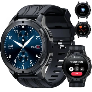 Smart Watch for Men, 1.43" AMOLED Display Smartwatch with Bluetooth Call 1ATM Water-Resistant Fitness Tracker with Heart Rate SpO2 Sleep Monitor, 100+ Sport Modes for Android iOS Smart Watch for Men, 1.43" AMOLED Display Smartwatch with Bluetooth Call 1ATM Water-Resistant Fitness Tracker with Heart Rate SpO2 Sleep Monitor, 100+ Sport Modes for Android iOS