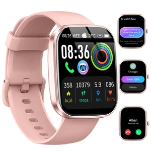 AI Smart Watch with ChatGPT, 1.91" Bluetooth Calling Smartwatch for Men Women, 110+ Fitness Modes Activity Tracker, Sleep/Heart Rate/Calorie Monitor, IP68 Waterproof Step Counter for Android iOS AI Smart Watch with ChatGPT, 1.91" Bluetooth Calling Smartwatch for Men Women, 110+ Fitness Modes Activity Tracker, Sleep/Heart Rate/Calorie Monitor, IP68 Waterproof Step Counter for Android iOS