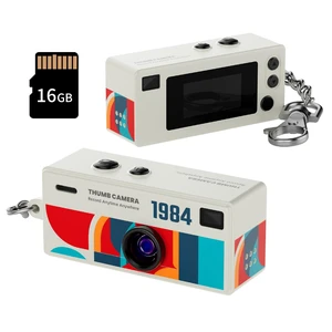 Mini Keychain Digital Camera, 1080P HD Video Recorder, Mirco Thumb Camera, Digicam,Video Recording,Bag Charm for Vlog Kids Adult Students (White) Mini Keychain Digital Camera, 1080P HD Video Recorder, Mirco Thumb Camera, Digicam,Video Recording,Bag Charm for Vlog Kids Adult Students (White)