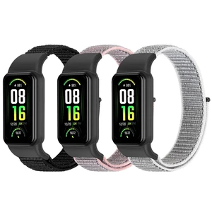 Solo Loop Nylon Bands Compatible with Amazfit Band 7 Straps,Soft Breathable Comfortable Adjustable Colorful Sports Replacement Wristband for Amazfit Band 7 for Men Women Solo Loop Nylon Bands Compatible with Amazfit Band 7 Straps,Soft Breathable Comfortable Adjustable Colorful Sports Replacement Wristband for Amazfit Band 7 for Men Women