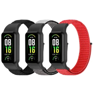 Solo Loop Nylon Bands Compatible with Amazfit Band 7 Straps,Soft Breathable Comfortable Adjustable Colorful Sports Replacement Wristband for Amazfit Band 7 for Men Women Solo Loop Nylon Bands Compatible with Amazfit Band 7 Straps,Soft Breathable Comfortable Adjustable Colorful Sports Replacement Wristband for Amazfit Band 7 for Men Women