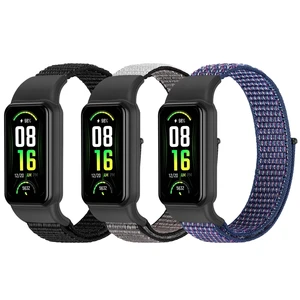 Solo Loop Nylon Bands Compatible with Amazfit Band 7 Straps,Soft Breathable Comfortable Adjustable Colorful Sports Replacement Wristband for Amazfit Band 7 for Men Women Solo Loop Nylon Bands Compatible with Amazfit Band 7 Straps,Soft Breathable Comfortable Adjustable Colorful Sports Replacement Wristband for Amazfit Band 7 for Men Women