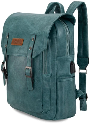Wrangler Laptop Backpack with USB Charging Port, Vintage Travel Work College Bookbag for Women Men Wrangler Laptop Backpack with USB Charging Port, Vintage Travel Work College Bookbag for Women Men