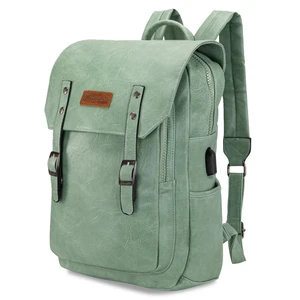 Wrangler Laptop Backpack with USB Charging Port, Vintage Travel Work College Bookbag for Women Men Wrangler Laptop Backpack with USB Charging Port, Vintage Travel Work College Bookbag for Women Men