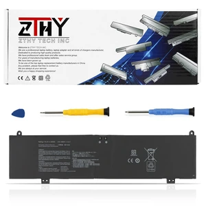 90Wh C41N2013 C41N2013-1 Laptop Battery for Asus ROG Strix G15 G513 G513QM G513QR G17 G713 G713QY G713IM Scar 15 G533 G533QM Zephyrus G15 GA503Q GA503QE M16 GU603 17 G733 S17 GX703 F15 FX507 A17 FA707 90Wh C41N2013 C41N2013-1 Laptop Battery for Asus ROG Strix G15 G513 G513QM G513QR G17 G713 G713QY G713IM Scar 15 G533 G533QM Zephyrus G15 GA503Q GA503QE M16 GU603 17 G733 S17 GX703 F15 FX507 A17 FA707