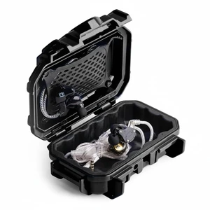 in Ear Monitor Protective Cases for IEM - Compatible with KZ ZS10 Pro, ZST, ZEX, AS10, AS16, ZSN Pro X, YINYOO, TANGZU, Moondrop, Shure SE215, Sennheiser, Airpods (52 Black) in Ear Monitor Protective Cases for IEM - Compatible with KZ ZS10 Pro, ZST, ZEX, AS10, AS16, ZSN Pro X, YINYOO, TANGZU, Moondrop, Shure SE215, Sennheiser, Airpods (52 Black)