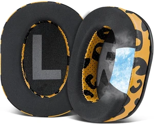 Cooling Gel Earpads Cushions Replacement for Logitech G Pro, G Pro X, G Prox 2, G Pro X SE Headphones, Ear Pads with Noise Isolation Foam, Added Thickness - Tiger Stripe Cooling Gel Earpads Cushions Replacement for Logitech G Pro, G Pro X, G Prox 2, G Pro X SE Headphones, Ear Pads with Noise Isolation Foam, Added Thickness - Tiger Stripe
