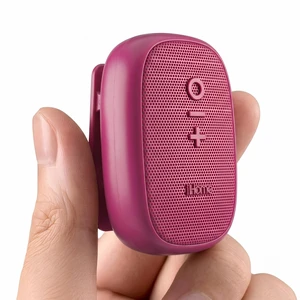 Nano Clip-On Wireless Bluetooth Speaker with Magnetic Clip Bluetooth 5.3, IPX6 Water-Resistant, Touch Controls, 5W, 2.5-hr Playtime, Charging Cable Included, Rechargeable Battery Nano Clip-On Wireless Bluetooth Speaker with Magnetic Clip Bluetooth 5.3, IPX6 Water-Resistant, Touch Controls, 5W, 2.5-hr Playtime, Charging Cable Included, Rechargeable Battery
