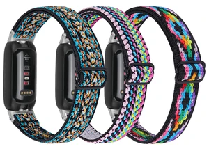 3 Pack Stretch Bands Compatible with Fitbit Inspire 3 Band Nylon Strap Floral Breathable Adjustable Stretchy Loop Wristband Intended for Fitbit Inspire 3 (3A) 3 Pack Stretch Bands Compatible with Fitbit Inspire 3 Band Nylon Strap Floral Breathable Adjustable Stretchy Loop Wristband Intended for Fitbit Inspire 3 (3A)