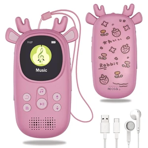64GB MP3 Players for Kids Cute Reindeer Portable Bluetooth Kid MP3 Player Child Music MP3 Player with Bluetooth 5.3,Speaker, FM Radio, Alarm Clock, Voice Recorder, Stopwatch (Support up to 128GB) 64GB MP3 Players for Kids Cute Reindeer Portable Bluetooth Kid MP3 Player Child Music MP3 Player with Bluetooth 5.3,Speaker, FM Radio, Alarm Clock, Voice Recorder, Stopwatch (Support up to 128GB)