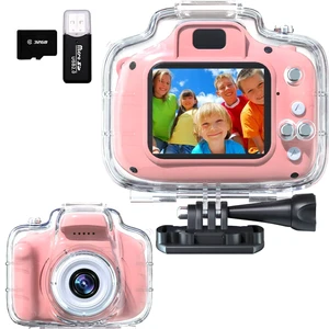 Kids Underwater Camera 12MP 1080P Digital Camera with 32GB Card & Case Waterproof Kids Video Camera for Boys Girls 3-12, Outdoor Action Cameras for Toddler Best Christmas Birthday Gifts Kids Underwater Camera 12MP 1080P Digital Camera with 32GB Card & Case Waterproof Kids Video Camera for Boys Girls 3-12, Outdoor Action Cameras for Toddler Best Christmas Birthday Gifts