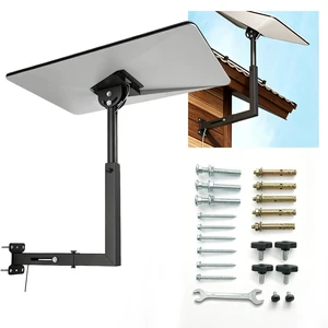 Starlink Mount for Standard 4/4X/Gen 3, Adjustable Telescoping Bracket Adjustable Starlink Wall Mount Gen 3/V3 with Telescoping Arm, Rustproof, Weatherproof for Concrete/Wood Walls Starlink Mount for Standard 4/4X/Gen 3, Adjustable Telescoping Bracket Adjustable Starlink Wall Mount Gen 3/V3 with Telescoping Arm, Rustproof, Weatherproof for Concrete/Wood Walls