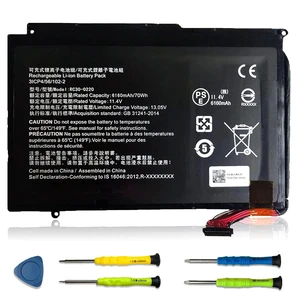 RC30-0220 Laptop Battery for Razer Blade Pro 17 2019 RZ09-0220 RZ09-03147 11.4V 70Wh 6160mAh Battery Replacement for Razer Blade Pro RZ09-03146 RZ09-03147 RZ09-03148 Blade pro 17 2019 RC30-0220 Laptop Battery for Razer Blade Pro 17 2019 RZ09-0220 RZ09-03147 11.4V 70Wh 6160mAh Battery Replacement for Razer Blade Pro RZ09-03146 RZ09-03147 RZ09-03148 Blade pro 17 2019