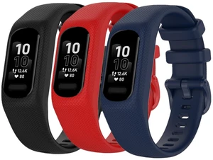 Watch Band compatible with Garmin vivosmart 5/smart 5,Adjustable Silicone Sports Wristband Replacement Band Watch Band compatible with Garmin vivosmart 5/smart 5,Adjustable Silicone Sports Wristband Replacement Band