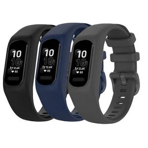 Watch Band compatible with Garmin vivosmart 5/smart 5,Adjustable Silicone Sports Wristband Replacement Band Watch Band compatible with Garmin vivosmart 5/smart 5,Adjustable Silicone Sports Wristband Replacement Band