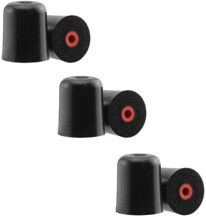 Foam Ear Tips for Walkers, ISOtunes, Westone, Shure, Plugfones Replacement Memory Foam Tips, Ultimate Comfort, 3 Pairs (Black, M) Foam Ear Tips for Walkers, ISOtunes, Westone, Shure, Plugfones Replacement Memory Foam Tips, Ultimate Comfort, 3 Pairs (Black, M)