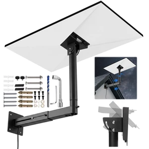 Starlink Mount for Standard 4/4X/Gen 3, 360° Adjustable Telescoping Mount Starlink Gen 3/V3 Wall/Roof Mounting Kit, Weatherproof Rust-Resistant,Easy to Install, for Concrete/Wood Walls Starlink Mount for Standard 4/4X/Gen 3, 360° Adjustable Telescoping Mount Starlink Gen 3/V3 Wall/Roof Mounting Kit, Weatherproof Rust-Resistant,Easy to Install, for Concrete/Wood Walls
