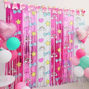Kawaii Birthday Party Decoration, Including 2 Pack Cartoon Cat Kitty Party Streamers, 26pcs Kitty Party Balloons & 1pcs Kitty Birthday Banner for Girls Kitty Theme Party Photo Backdrop Supplies Kawaii Birthday Party Decoration, Including 2 Pack Cartoon Cat Kitty Party Streamers, 26pcs Kitty Party Balloons & 1pcs Kitty Birthday Banner for Girls Kitty Theme Party Photo Backdrop Supplies