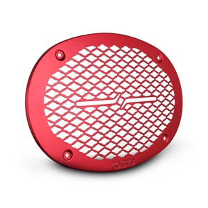 PRO-GRILL69MS 6x9 Universal Speaker Grill, Shallow Metal Mesh Protective Speaker Cover 6x9 inches, Bolt on Installation, Slim Design, Each (Red) PRO-GRILL69MS 6x9 Universal Speaker Grill, Shallow Metal Mesh Protective Speaker Cover 6x9 inches, Bolt on Installation, Slim Design, Each (Red)