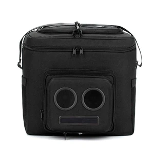 The #1 Cooler with Speakers on. 20-Watt Bluetooth Speakers for Parties/Festivals/Boat/Beach. Works with iPhone & Android (Black) The #1 Cooler with Speakers on. 20-Watt Bluetooth Speakers for Parties/Festivals/Boat/Beach. Works with iPhone & Android (Black)