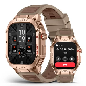 Military Grade Smart Watches for Men LED flashlight, Blood Pressure/Heart Rate/SpO2/Sleep, 500mAh Large capacity battery, Waterproof Rugged Fitness Tracker Compatible with Android and iOS Phone Military Grade Smart Watches for Men LED flashlight, Blood Pressure/Heart Rate/SpO2/Sleep, 500mAh Large capacity battery, Waterproof Rugged Fitness Tracker Compatible with Android and iOS Phone
