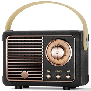 Bluetooth Speaker Retro Vintage Decor Wireless Speaker for Men Gifts Black Portable Small Speaker with USB/TF Card/AUX, Retro Home Decor for Bedroom Desk, Cool Tech Gifts for Men, Teen Boys, Dad, Him Bluetooth Speaker Retro Vintage Decor Wireless Speaker for Men Gifts Black Portable Small Speaker with USB/TF Card/AUX, Retro Home Decor for Bedroom Desk, Cool Tech Gifts for Men, Teen Boys, Dad, Him