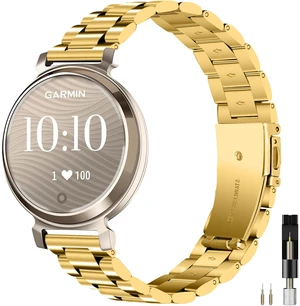Metal Band Compatible for Garmin Lily 1/2 Active Bands for Women Lightweight Slim Luxury Stainless Steel Replacement Strap Bracelet Elegant Dressy Adjustable Wristband for Lily 1/2/2 Active Metal Band Compatible for Garmin Lily 1/2 Active Bands for Women Lightweight Slim Luxury Stainless Steel Replacement Strap Bracelet Elegant Dressy Adjustable Wristband for Lily 1/2/2 Active