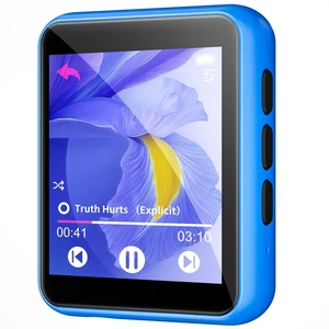 32GB MP3 Player with Bluetooth, Portable High Fidelity Lossless Music Player, 1.8IN Full Touchscreen MP3 Player with Built-in Speaker, FM Radio, Recording, E-Book 32GB MP3 Player with Bluetooth, Portable High Fidelity Lossless Music Player, 1.8IN Full Touchscreen MP3 Player with Built-in Speaker, FM Radio, Recording, E-Book