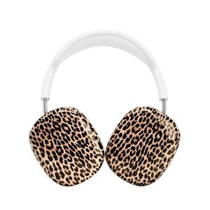 Case Cover for Apple AirPods Max/Max 2 (Leopard) TPU Cool Soft Clear Case, Leopard Earcup Cover for Women Accessories Anti-Scratch,Precise Cutout Case Cover for Apple AirPods Max/Max 2 (Leopard) TPU Cool Soft Clear Case, Leopard Earcup Cover for Women Accessories Anti-Scratch,Precise Cutout