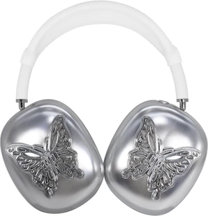 Case Cover for AirPods Max,Silver Cubic Butterfly Earcup Cover TPU Cool Soft Clear Case for Apple AirPods Max for Men&Women Accessories Protective Cover,Scratch-Resistant(Butterfly,Silver) Case Cover for AirPods Max,Silver Cubic Butterfly Earcup Cover TPU Cool Soft Clear Case for Apple AirPods Max for Men&Women Accessories Protective Cover,Scratch-Resistant(Butterfly,Silver)