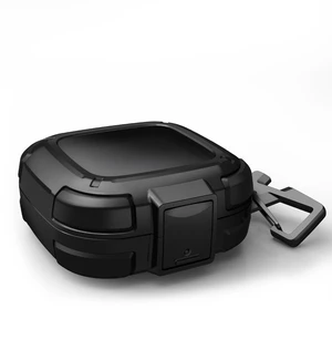 for SHOKZ OpenFit Air Case with Drop-Proof Lock, Shockproof Rugged Bumper Cases Protective Cover with Carabiner & Keyring & Cleaner Kit Black for SHOKZ OpenFit Air Case with Drop-Proof Lock, Shockproof Rugged Bumper Cases Protective Cover with Carabiner & Keyring & Cleaner Kit Black