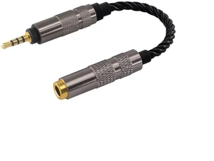 Headphone Adapter 2.5mm Male to 4.4mm Adapter for 4.4mm Cable Connected to Balanced 2.5mm Player Device High Stereo Audio Converter OFC Cable 6 inch Length Extension Cord Headphone Adapter 2.5mm Male to 4.4mm Adapter for 4.4mm Cable Connected to Balanced 2.5mm Player Device High Stereo Audio Converter OFC Cable 6 inch Length Extension Cord