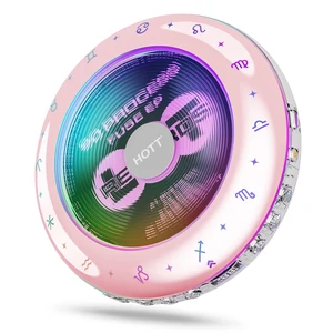 HOTT C901 Portable CD Playerwith Bluetooth 5.3 Anti Skipping cd Player Kpop Album CD Players 1800mAh Rechargeable, TF Card Support 12 Astrology Signs & RGB Light HOTT C901 Portable CD Playerwith Bluetooth 5.3 Anti Skipping cd Player Kpop Album CD Players 1800mAh Rechargeable, TF Card Support 12 Astrology Signs & RGB Light